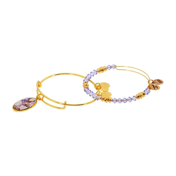 Set of 2 Alex and Ani Art Infusion Tree of Life Charm Expandable Wire Bracelet Set of 2 Alex and Ani Art Infusion Tree of Life Charm Expandable Wire Bracelet